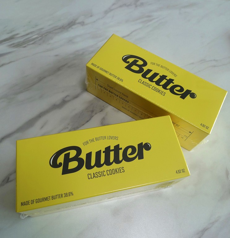BTS버터쿠키 위버스샵에서 직접 구매후기(BTS butter cookies) 방탄소년단버터쿠키