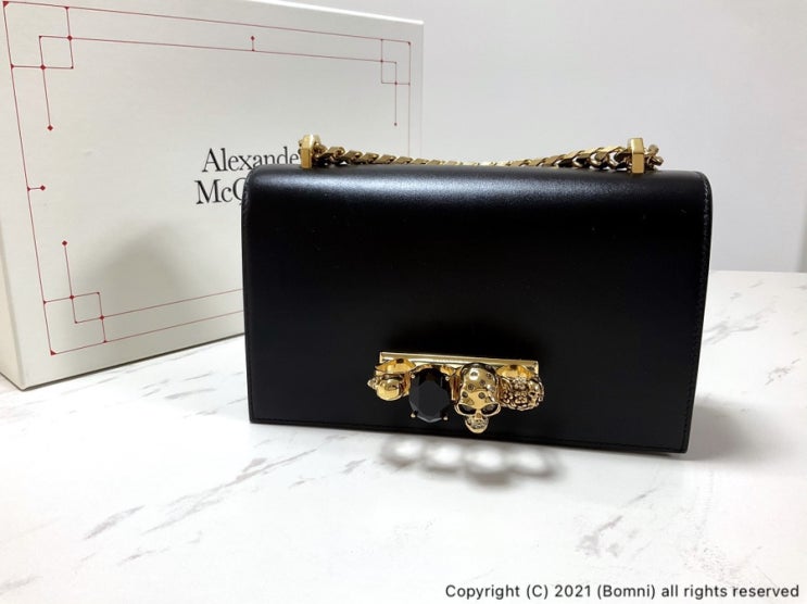  알렉산더맥퀸 (Alexander Mcqueen) 주얼사첼백(Jewel satchel Bag)