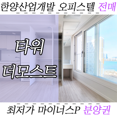 광안리 오피스텔 분양권 전매, 민락동 타워더모스트 마이너스피 매매 광안리 오피스텔 분양권 전매, 민락동 타워더모스트 마이너스피 매매