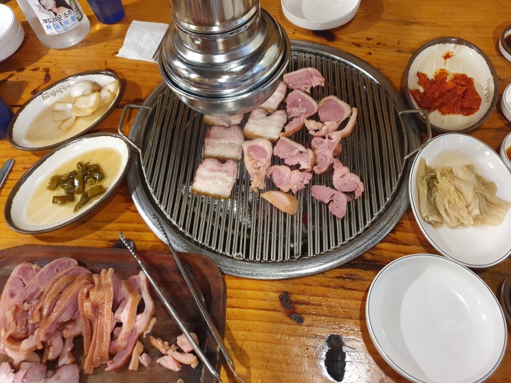  남양주 온누리장작구이 팔당본점(오리고기,통삼겹)