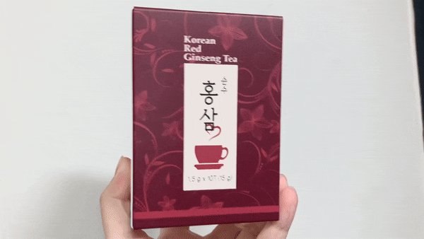  몸에좋은차 티백차 조은차 순수홍삼