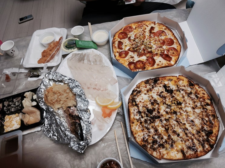  평택 횟집 해람회수산,피자 맛집(피자온)후기