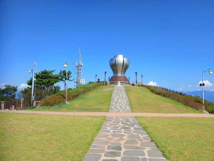 전라남도 광양여행 (광양만의 경관을 한눈에 볼수 있는 명소 : 광양 구봉산전망대)