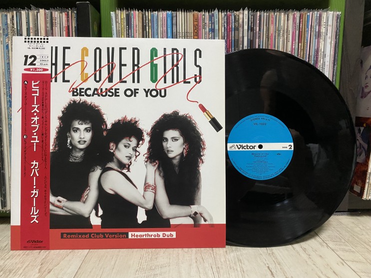 The Cover Girls - Because of you (12"Single, Album, LP)