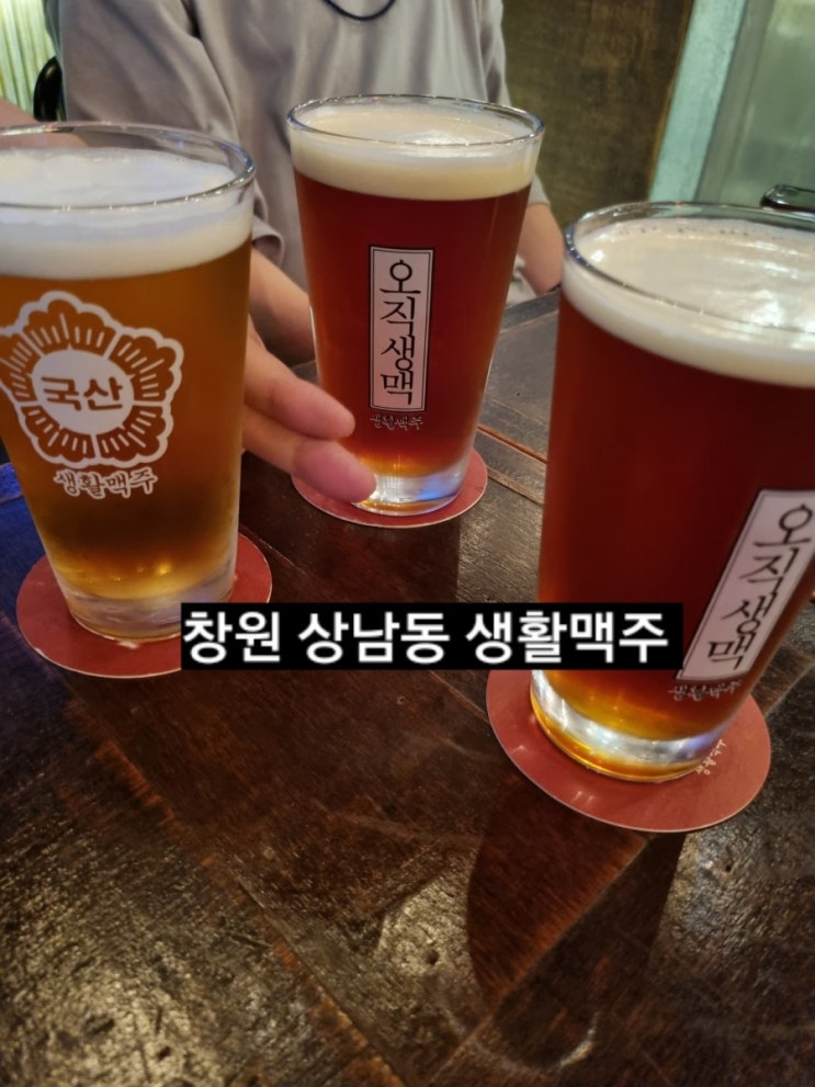  창원 술집) 상남동 생활맥주 안주 MK오피스텔