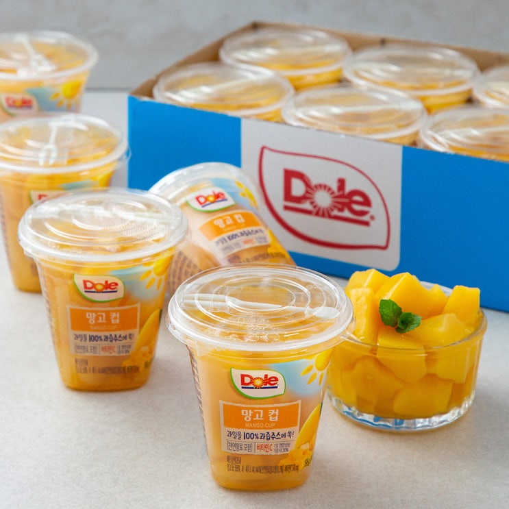 후기가 좋은 Dole 후룻컵 망고컵, 198g, 12개 좋아요 후기가 좋은 Dole 후룻컵 망고컵, 198g, 12개 좋아요