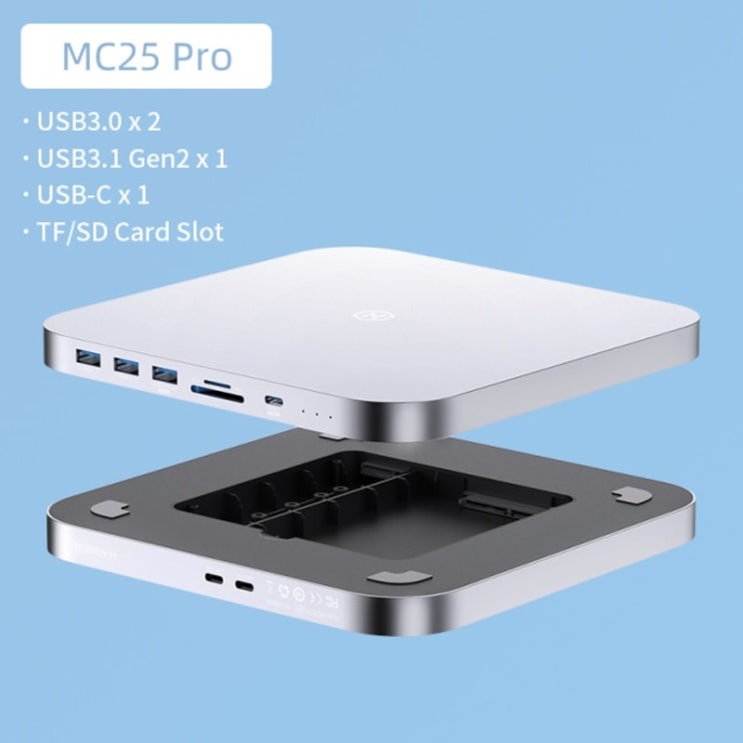 잘나가는 컴퓨터 정리 액세서리 Hagibis USB C Hub for Mac mini M1 with HDD Enclosure 2.5 SATA NVME M.2 SSD HDD Case 잘나가는 컴퓨터 정리 액세서리 Hagibis USB C Hub for Mac mini M1 with HDD Enclosure 2.5 SATA NVME M.2 SSD HDD Case