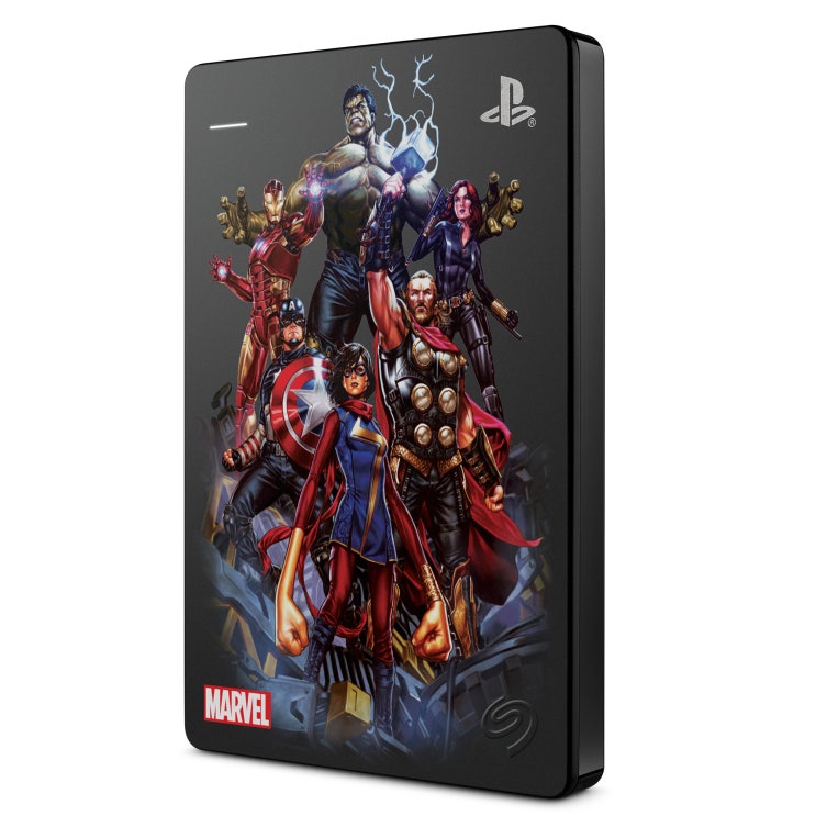 갓성비 좋은 씨게이트 Game Drive for PS4 Marvels 외장하드, 2TB, Avengers Assemble 추천해요