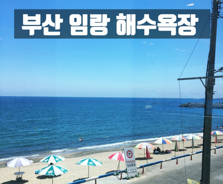  부산 가볼만한곳 사람 없는 임랑 해수욕장
