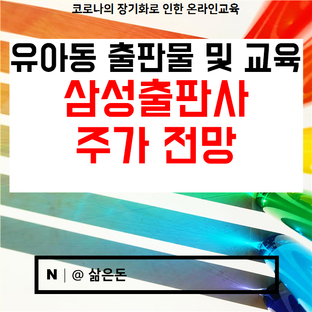  삼성출판사 주가 전망 - 온라인교육 지속 가능성