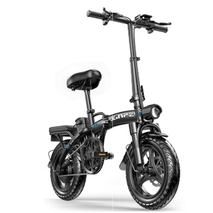 인지도 있는 접이식전동스쿠터 신국제 14inch대리운전 접이식전동차 휴대용 자전거 리튬건전지 소형차 초경량 걷기대신 전기자전거, C01-48V, T14-빈차 선반/무전도 기기/배터