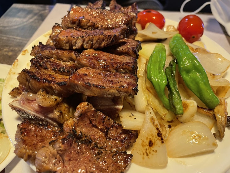  [혜화 육미안]  맛있게 다 구워서 산처럼 내주는 대학로 소고기 맛집