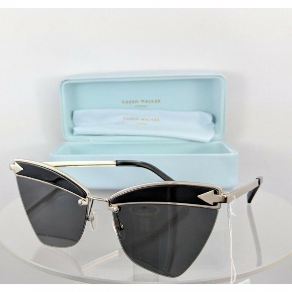 인지도 있는 192922 / Brand New Authentic Karen Walker Sunglasses Sadie Black Gold 59Mm Frame 좋아요