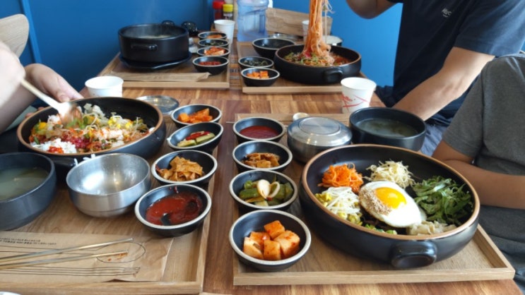 충남서천 맛집 여행 중 발견한 육회비빔밥 육비가