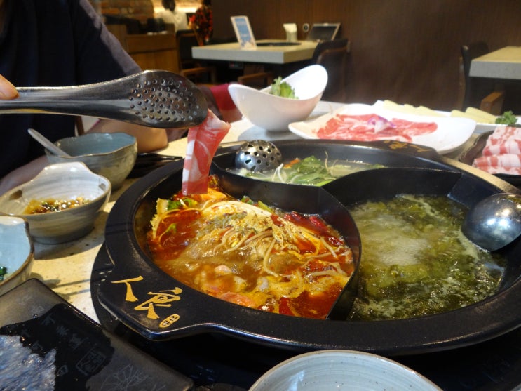  인량훠궈 논현역맛집 중국에서 먹던 맛