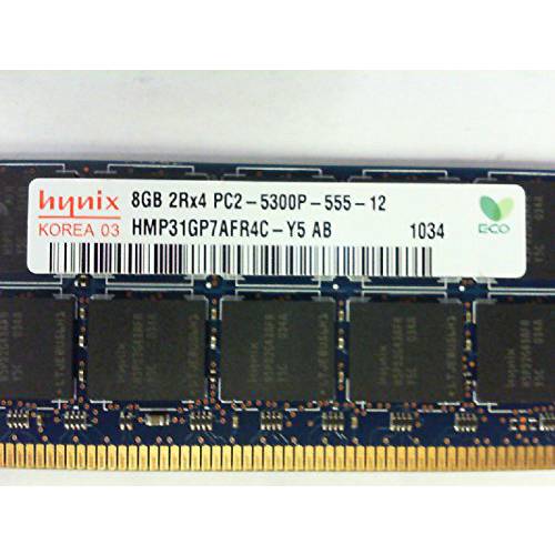 가성비 좋은 HYNIX HMP31GP7AFR4C-Y5 8GB SERVER DIMM DDR2 PC5300(667) REG E/8241675, 상세내용참조 좋아요