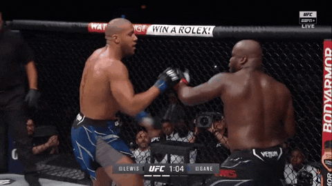 UFC 265: 루이스 vs 간 리뷰(GIF) - 은가누 최대의 난적은 전 팀메이트