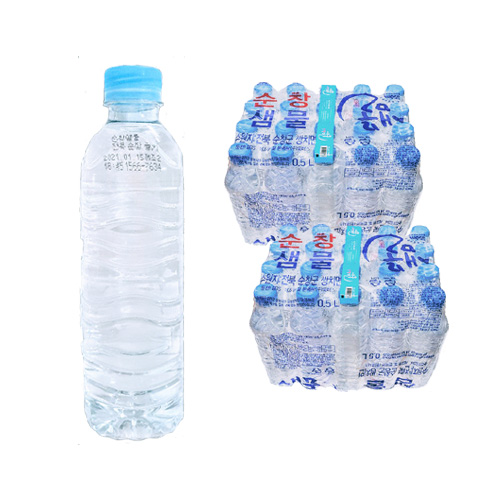 선호도 좋은 순창샘물 무라벨, 40개, 500ml ··· 선호도 좋은 순창샘물 무라벨, 40개, 500ml ···