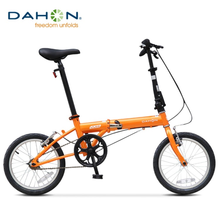 의외로 인기있는 미니벨로 자전거 16인치 초경량 접이식 자전거, 오렌지 컬러 + 16인치 추천해요