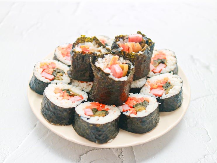  백종원 갓김치김밥, 여수 갓김치 피클 요리 당근 갓김밥 집김밥 만들기