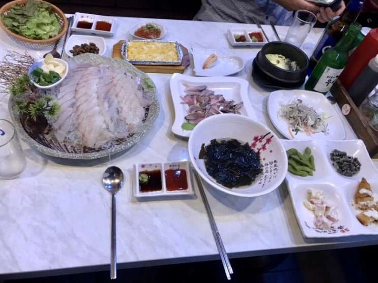 [1년 전 오늘] 두정동 신선하고 푸짐한 횟집 두정활어회센터 / 천안식후감