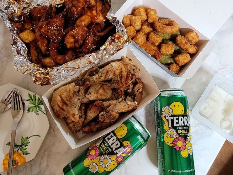  대전 봉명동치킨맛집 꾸브라꼬숯불두마리치킨 봉명점