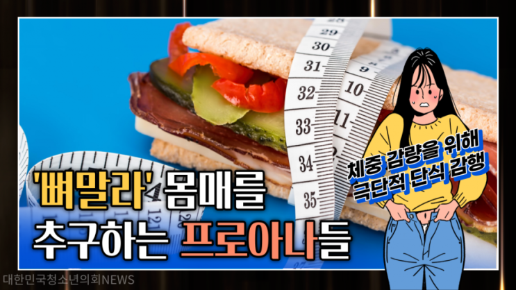거식증을 동경하는 프로아나의 세계