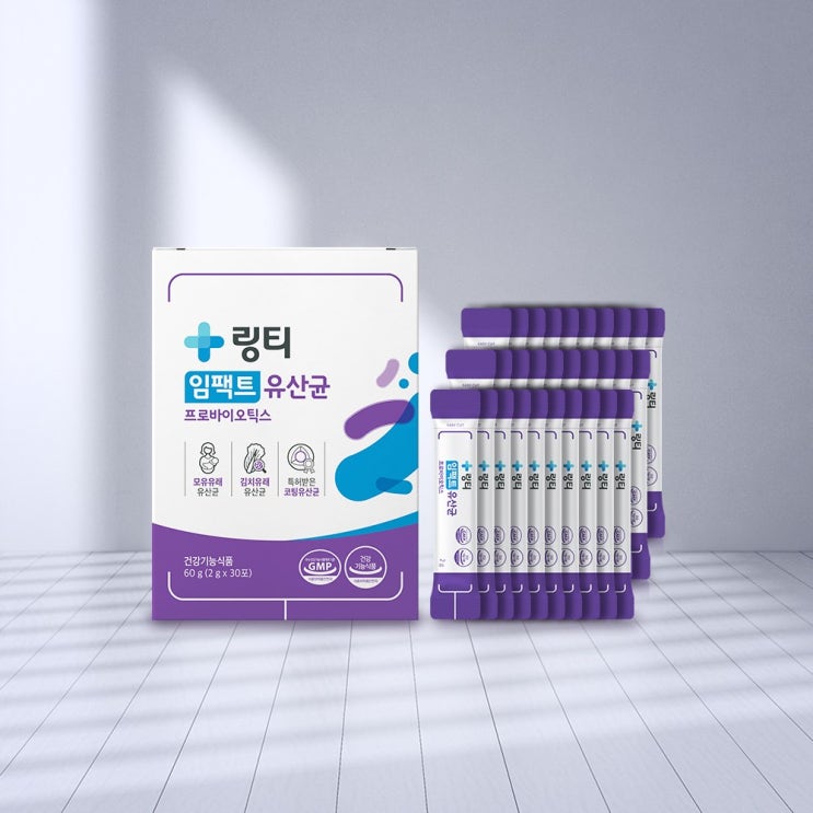  선호도 높은 링티 임팩트 유산균 1박스, 30포 추천합니다