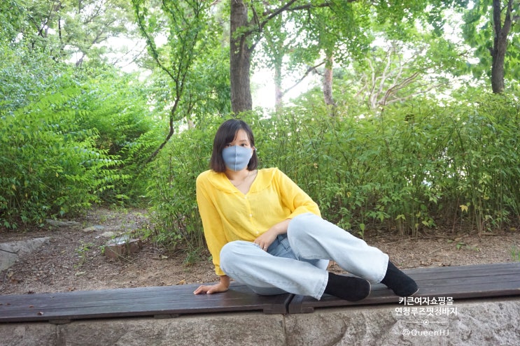  루즈핏 편한와이드 일자핏 롱기장 연청 청바지