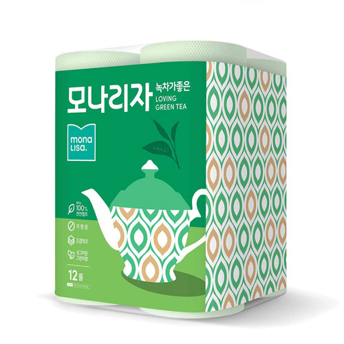 가성비 좋은 모나리자 녹차가 좋은 화장지 30m, 1팩, 12롤 좋아요 가성비 좋은 모나리자 녹차가 좋은 화장지 30m, 1팩, 12롤 좋아요