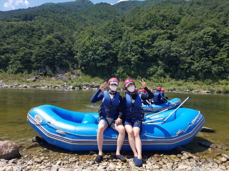 산청래프팅 무더위를 잠시나마 식힐 수 있는 경호강래프팅 무한도전레포츠