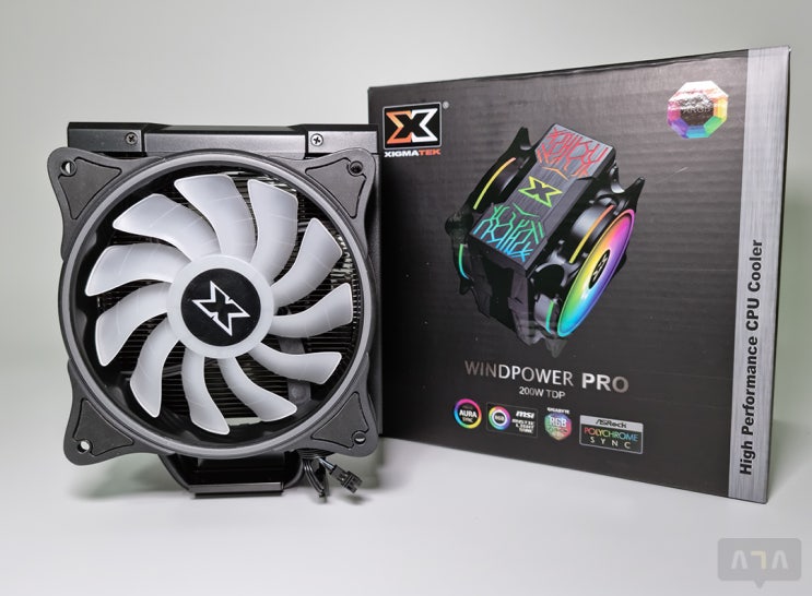  XIGMATEK Windpower PRO ARGB CPU 쿨러 리뷰