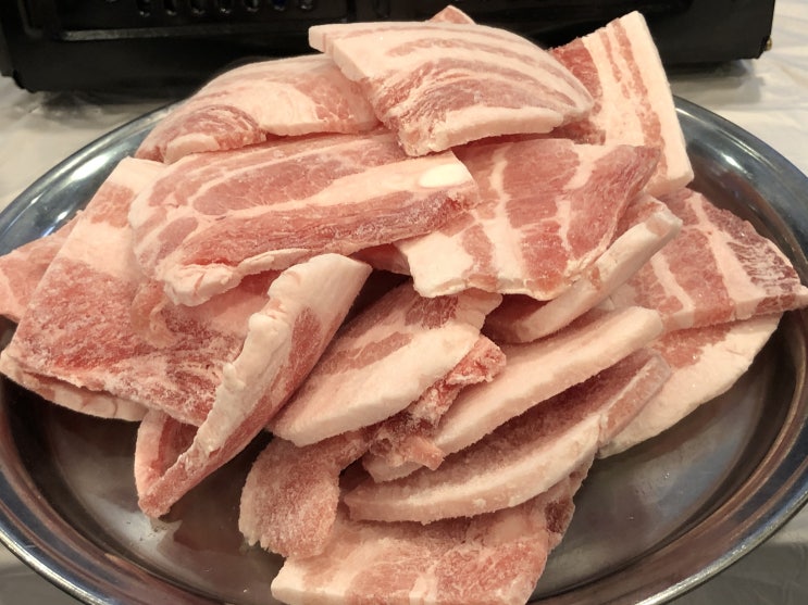  삼복더위 지친마음 달래주는 급랭삼겹살 삼겹이 녹으며 심복더위를 식혀주는 의정부 민락동 순이상회