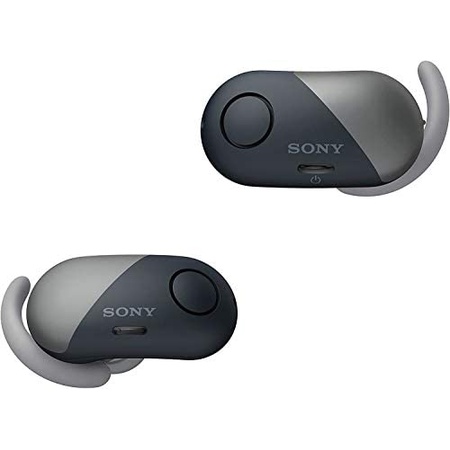 인기 급상승인 해외1597538 Sony 소니 True 무선 이어버드 이어폰 블루투스 이어버드 이어폰 Noise cancelling 스포츠, One Size_Black, Black