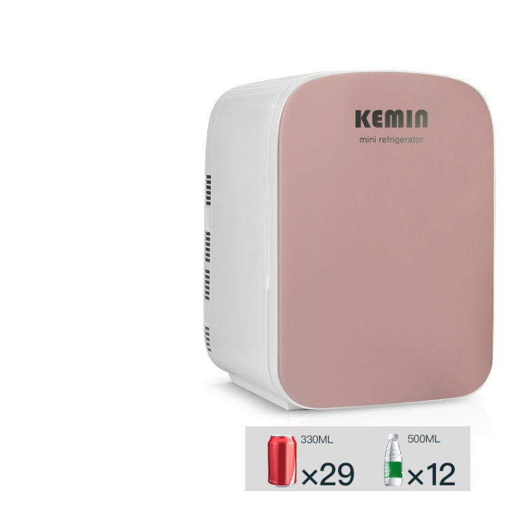 인기 많은 KEMIN 미니냉장고 온장고 22L 소형 냉장고 차량용 냉장고, 핑크(원 코어) ···