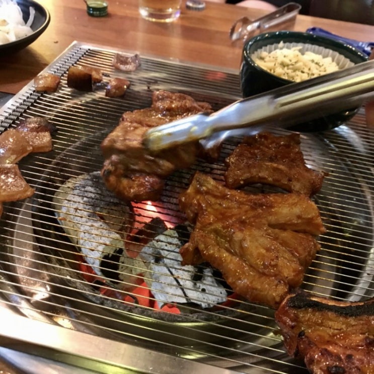 [1년 전 오늘] 두정동에서의추억 매운쪽갈비전문 스파이시돈 / 천안식후감