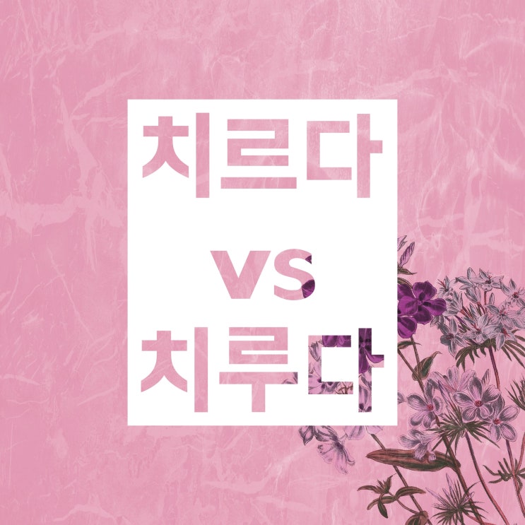 치르다 치루다 치렀다 치뤘다 :: 뭐가 옳은 표현일까요? 치르다 치루다 치렀다 치뤘다 :: 뭐가 옳은 표현일까요?