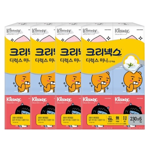 가성비 뛰어난 크리넥스 미니 카카오 1/2 티슈, 230매, 24개입 추천해요 가성비 뛰어난 크리넥스 미니 카카오 1/2 티슈, 230매, 24개입 추천해요