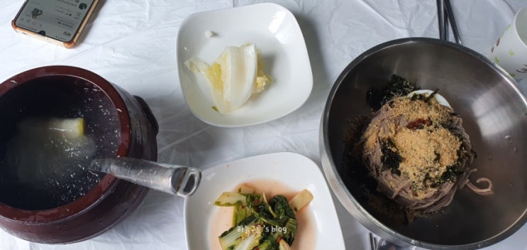 [평창여행] 삼교리 동치미 막국수 대관령점에서 맛본 막국수,감자전,옹심이 솔직후기