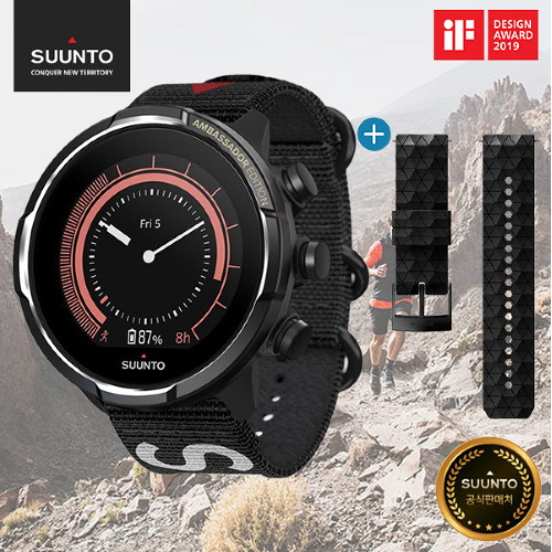 선호도 높은 순토 SUUNTO 순토9 바로 티타늄 앰배서더 SS050438000 ···