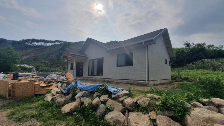  횡성 36평 목조주택 직영공사