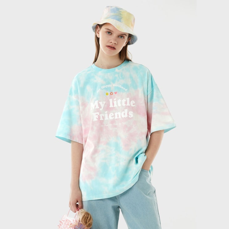 핵가성비 좋은 로라로라 여성용 MY LITTE FRIENDS TIE-DYE T-SHIRT TS-21335 추천합니다 핵가성비 좋은 로라로라 여성용 MY LITTE FRIENDS TIE-DYE T-SHIRT TS-21335 추천합니다