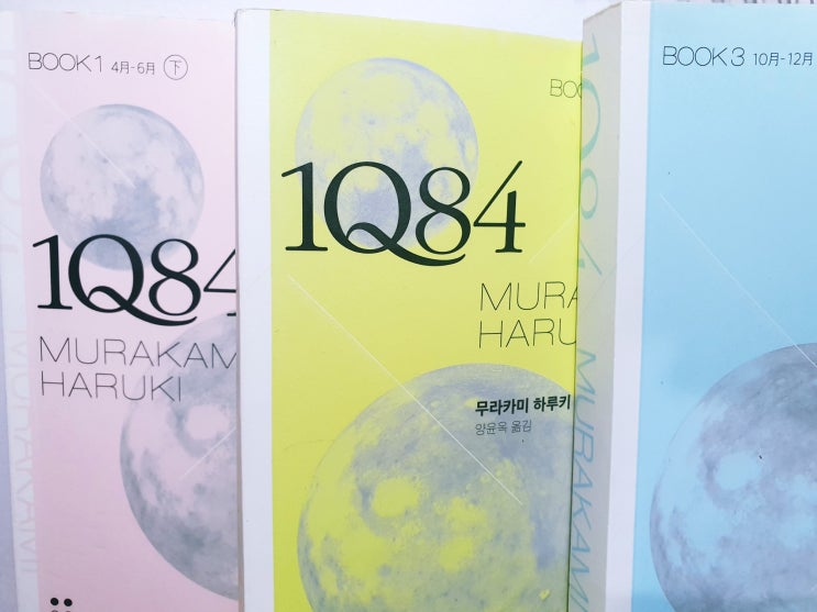  기대가 컸나?  무라카미 하루키 소설  "1Q84"는 ... 실망