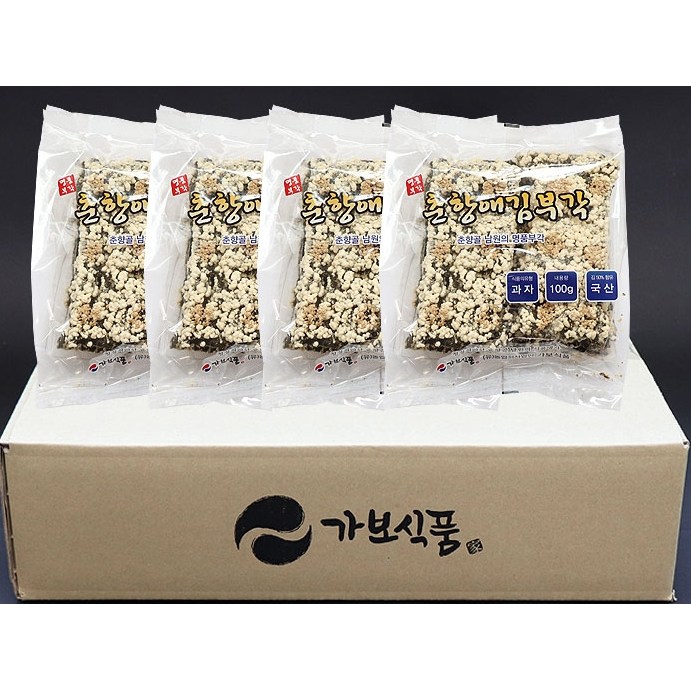 인기있는 찹쌀 김부각(100g*4봉) 파삭한 춘양애 김부각 선물세트 건강한간식 좋아요 인기있는 찹쌀 김부각(100g*4봉) 파삭한 춘양애 김부각 선물세트 건강한간식 좋아요