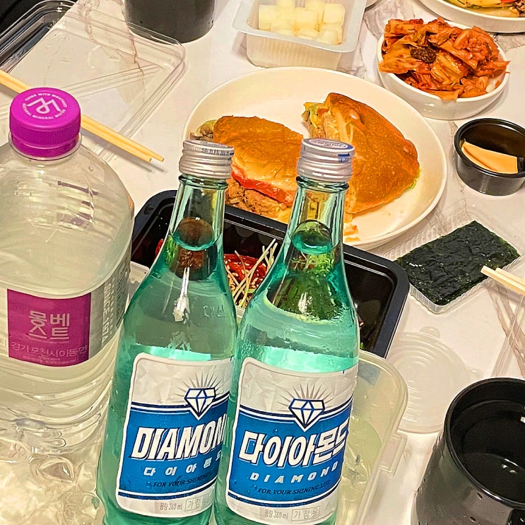  부산소주 - 다이아몬드 소주 (한예슬 소주)