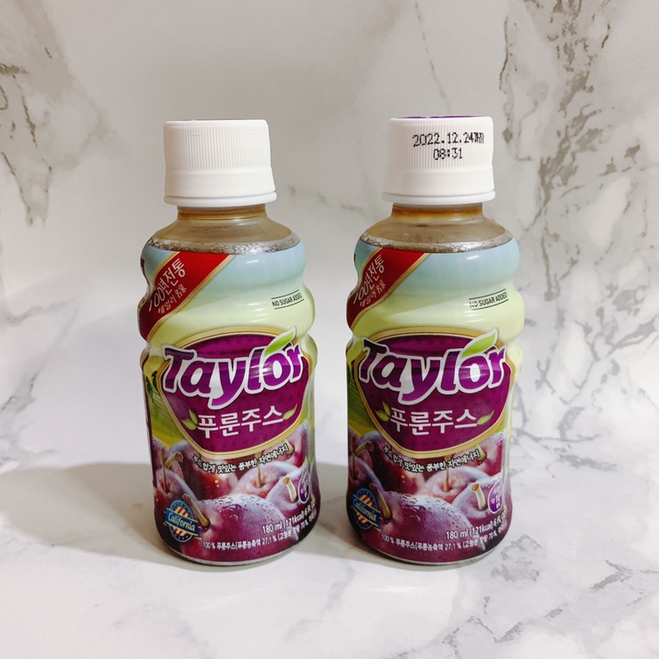  올리브영 추천템, 테일러 푸룬주스 vs 푸룬 딥워터 비교 변비해결 솔직후기
