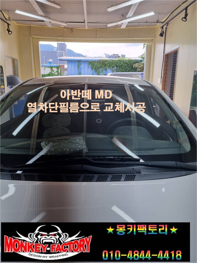 순천 남산로 / 썬팅 / 현대 / 아반떼