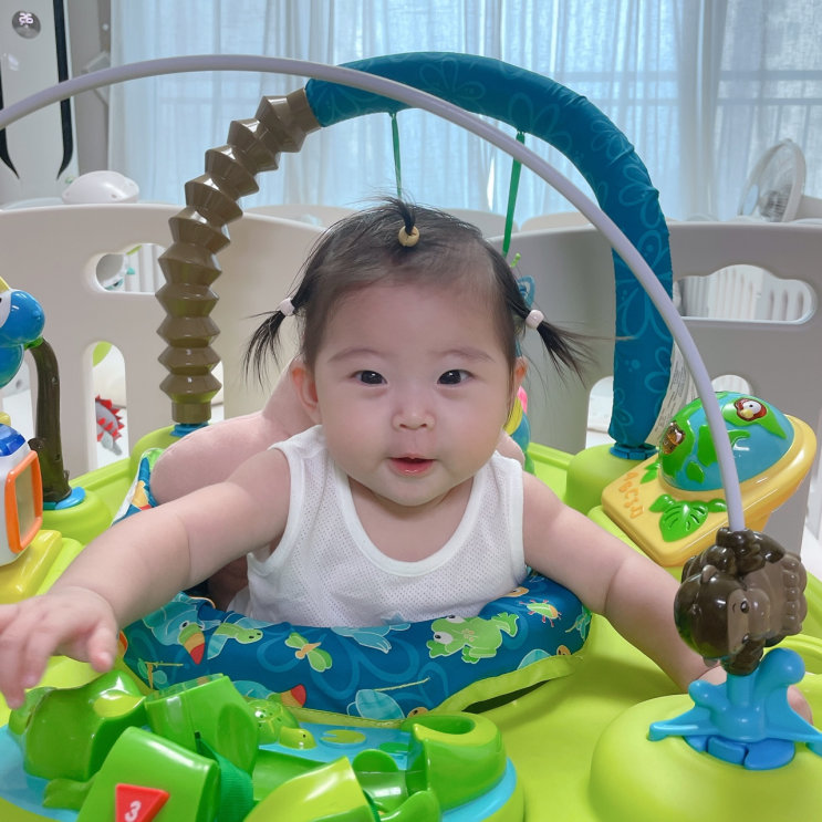  [육아일기] 아마존 쏘서 사용시기 및 실사용 후기! 5개월 6개월 아기 장난감으로 강추!!