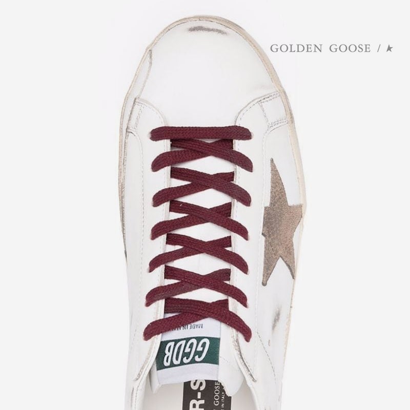 골든구스 SUPERSTAR 파이톤 스타 남성 스니커즈 WT