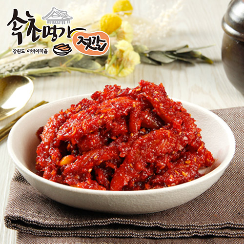 핵가성비 좋은 속초명가젓갈 명태회무침, 300g, 1개 ··· 핵가성비 좋은 속초명가젓갈 명태회무침, 300g, 1개 ···